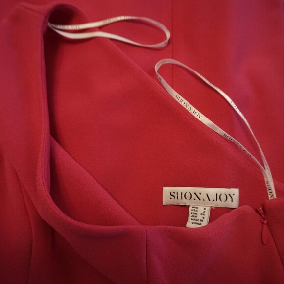 Shona Joy Pink One Shoulder Dress Size 2 (fits XS) - Picture 4 of 7